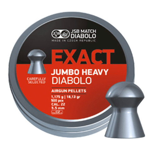 JSB Jumbo Heavy .22 | 500 pcs | 18.13 gr