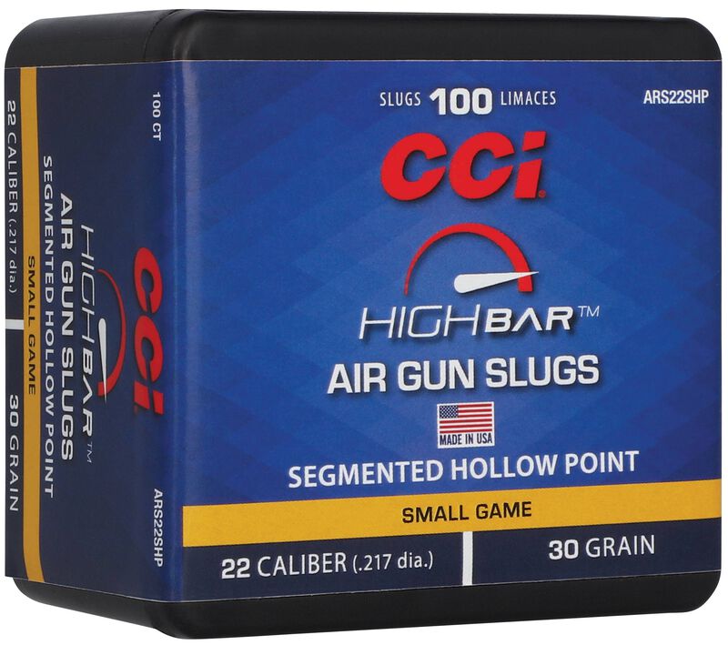 CCI - High Bar Air Gun Slugs, .22, 30 Grain, Segmented Hollow Point