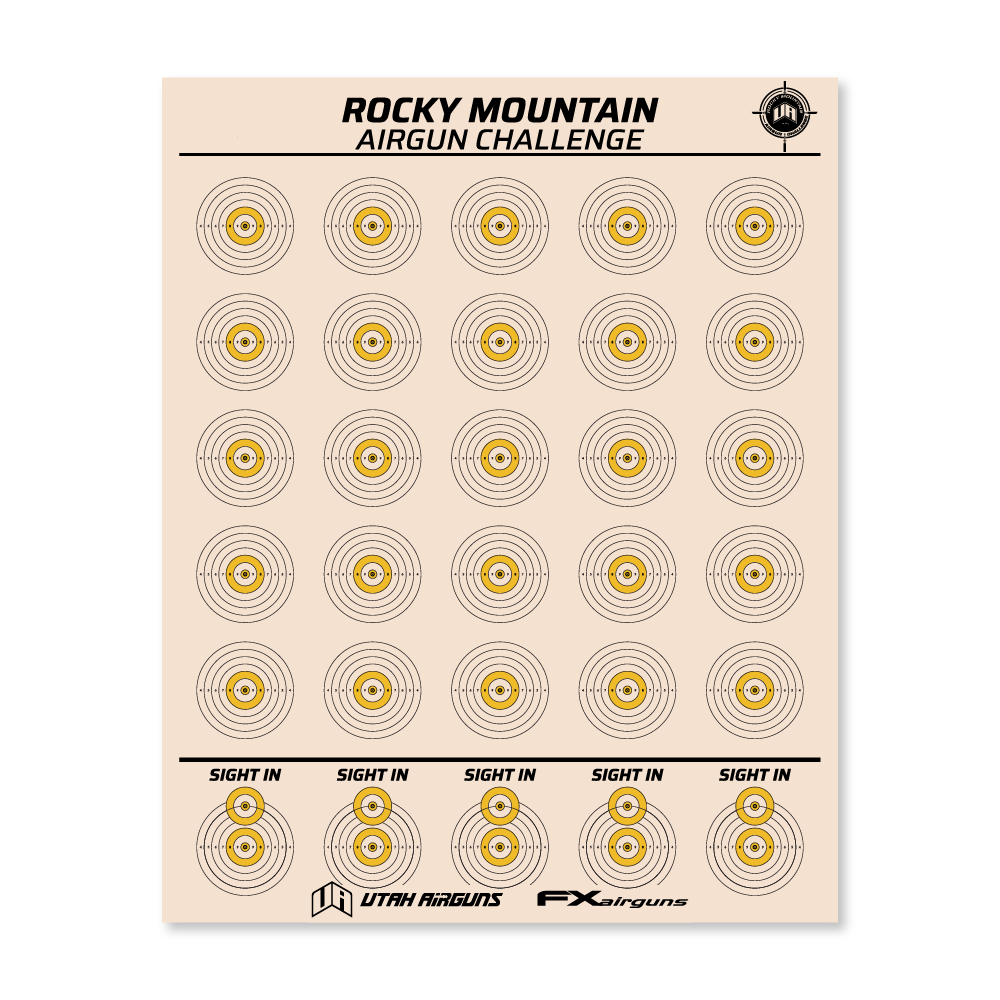 RMAC Official 100yd Targets (10ct)