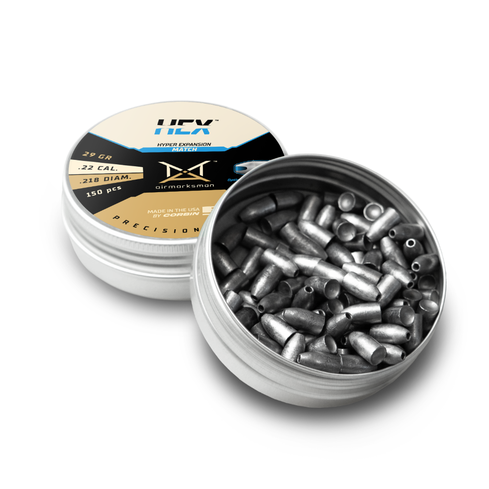 AirMarksman HEX Precision Slugs .22 Cal, Hollow Point