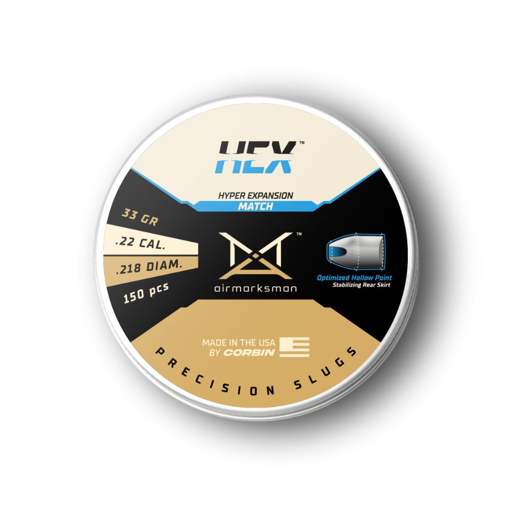 AirMarksman HEX Precision Slugs .22 Cal, Hollow Point