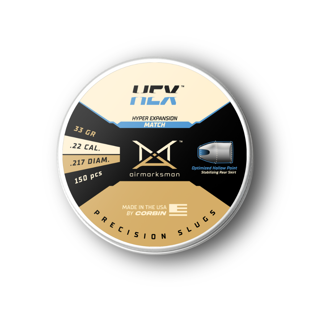AirMarksman HEX Precision Slugs – .22 Match Grade Hollow Point (Dish Base) – 150ct