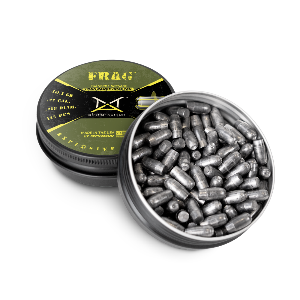 Airmarksman FRAG Frangible Grenade Slugs – .22 40.1 gr. (.218) – 125ct
