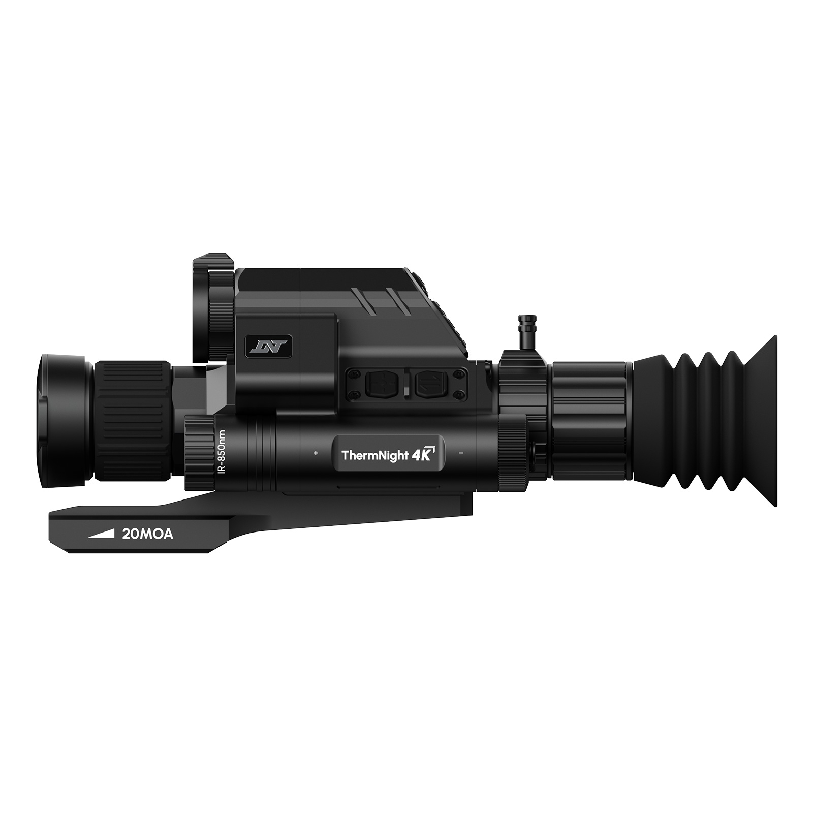 DNT Optics ThermNight 4K Thermal & Night Vision Multispectral Scope with LRF and Ballistic Calculator