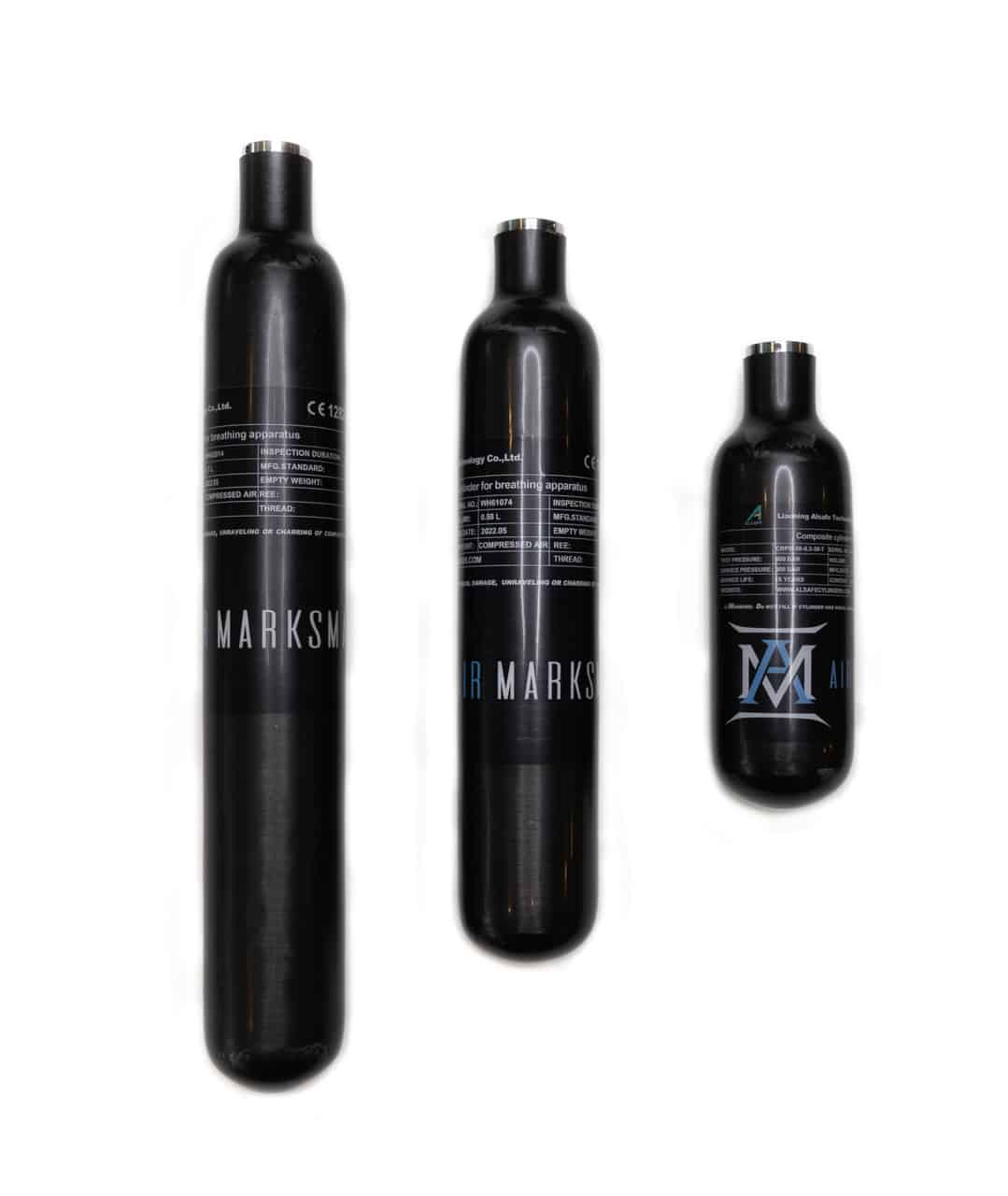 AirMarksman Carbon Fiber Bottle 300cc (With Valve)