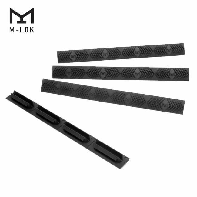 ERGO M-LOK WedgeLok Slot Cover Grip – 4 Pack